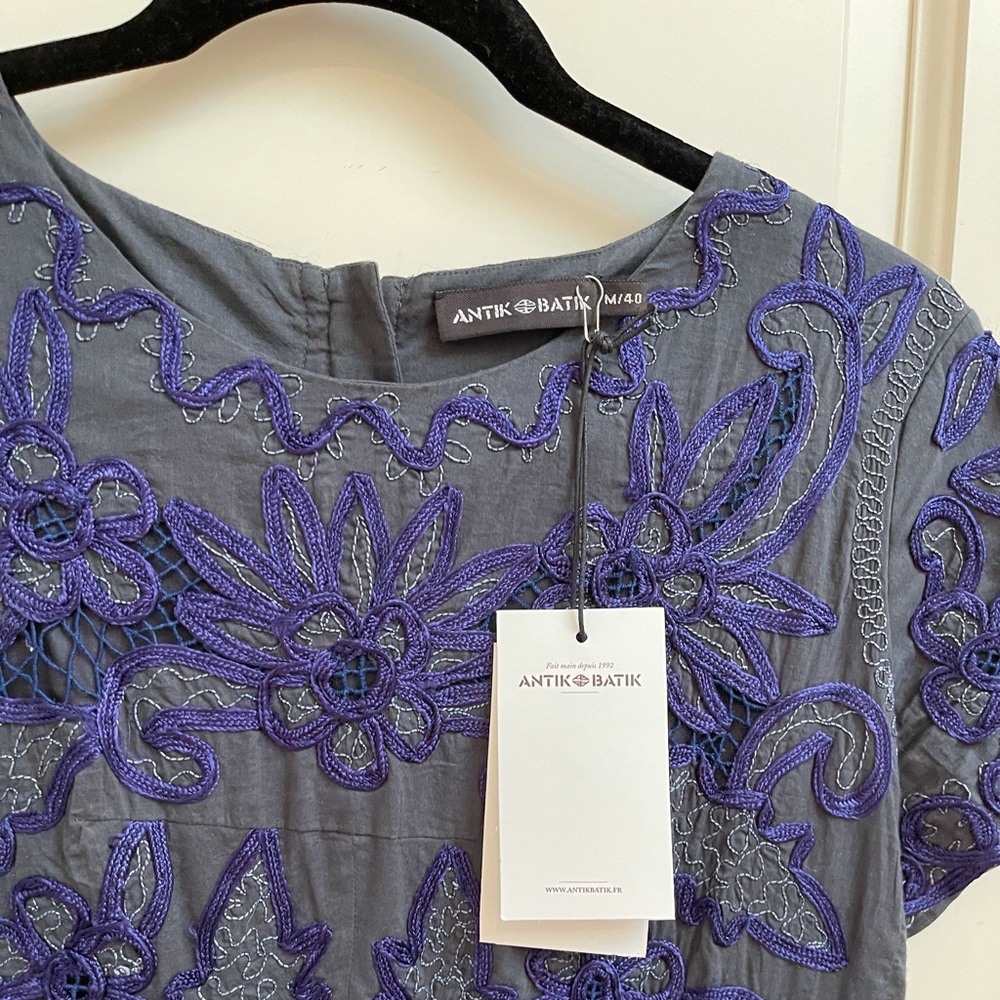 Vintage Embroidery style attention getting dress